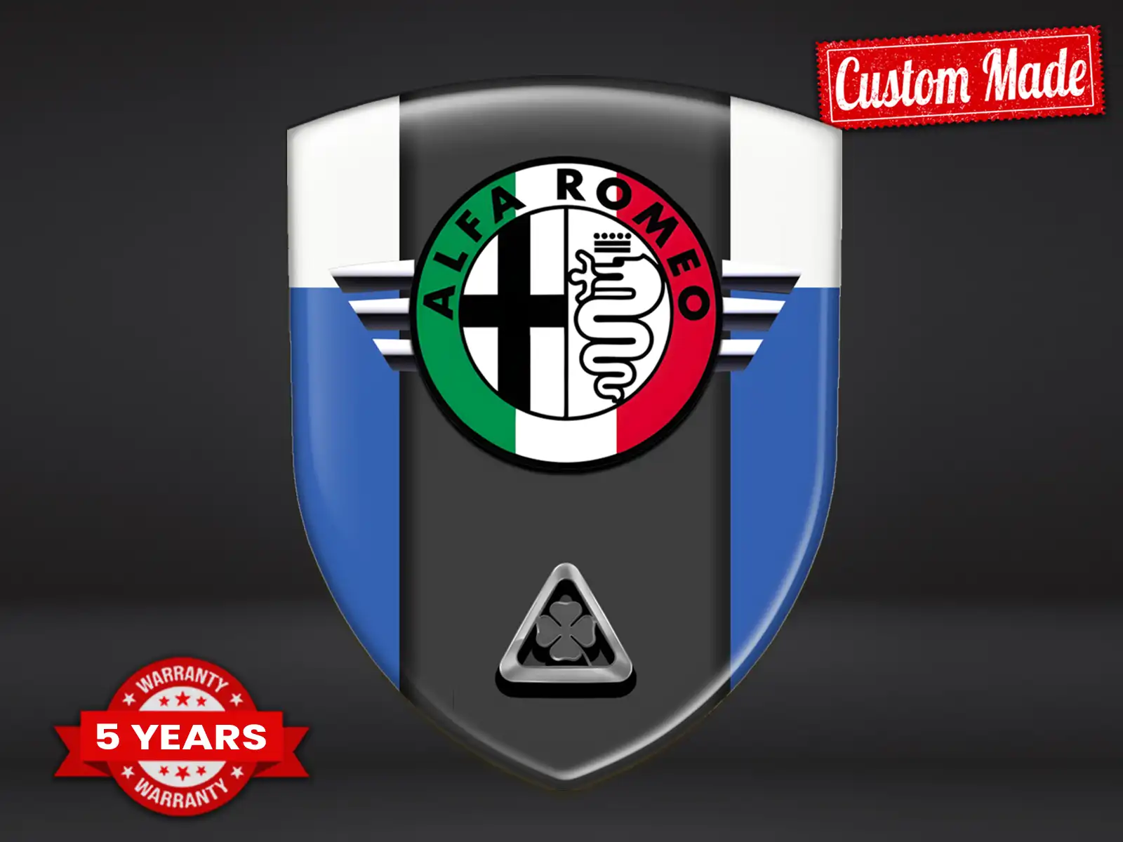 Alfa Romeo Windschutzsticker Luxus Universal Stern Anpassbar